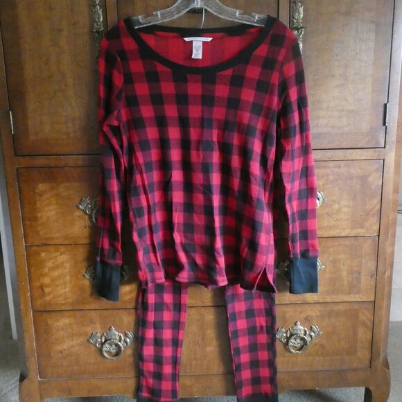 Victoria's Secret Plaid Pajama Set Size XS - Picture 1 of 7